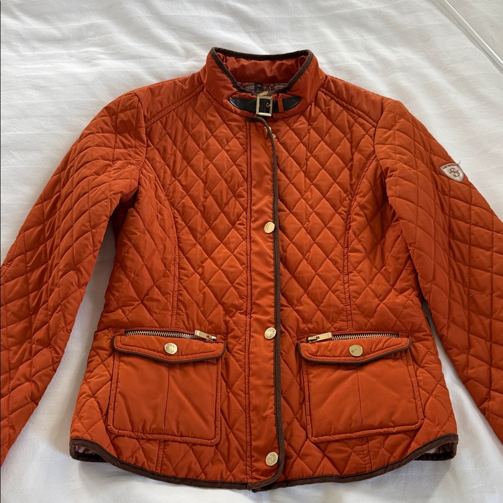 Saki Sweden Quilted Rust Jacket